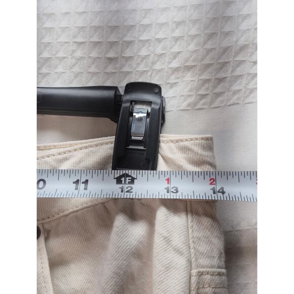 Fourth + Bay denim jeans womens size 4 white straight leg relaxed fit 7232 - Picture 4 of 8